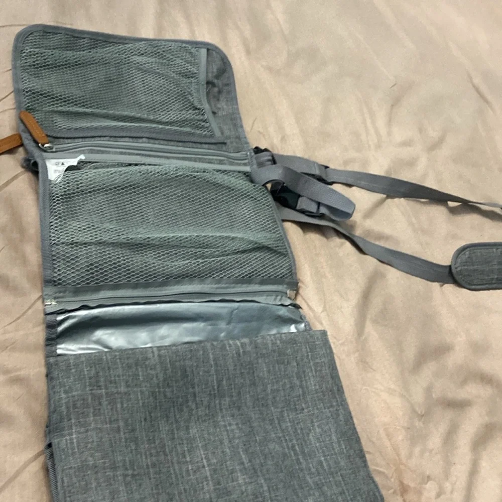 Portable diaper bag/changing pad